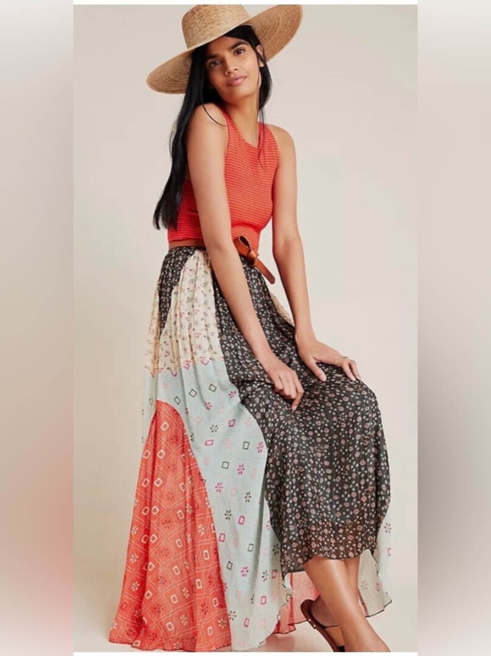 Anthropologie Maxi Skirt by Verb Pallavi Singhee